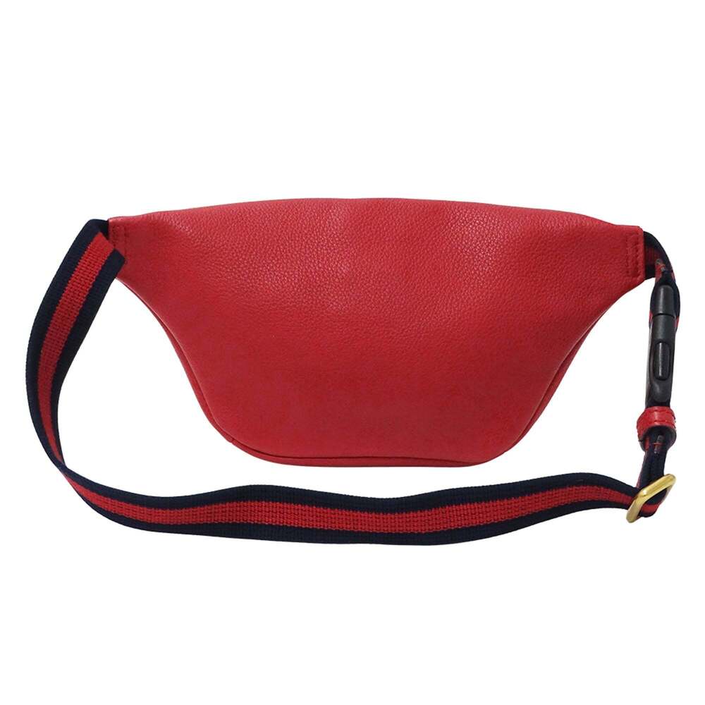 GUCCI Authentic Red Leather Fanny Pack - Picture 2 of 10